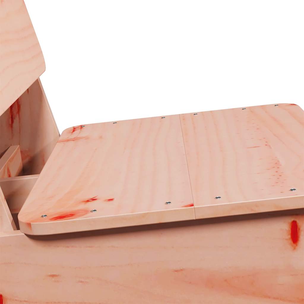 Cadeiras de jardim 2 pcs 60x64x70,5 cm madeira douglas maciça