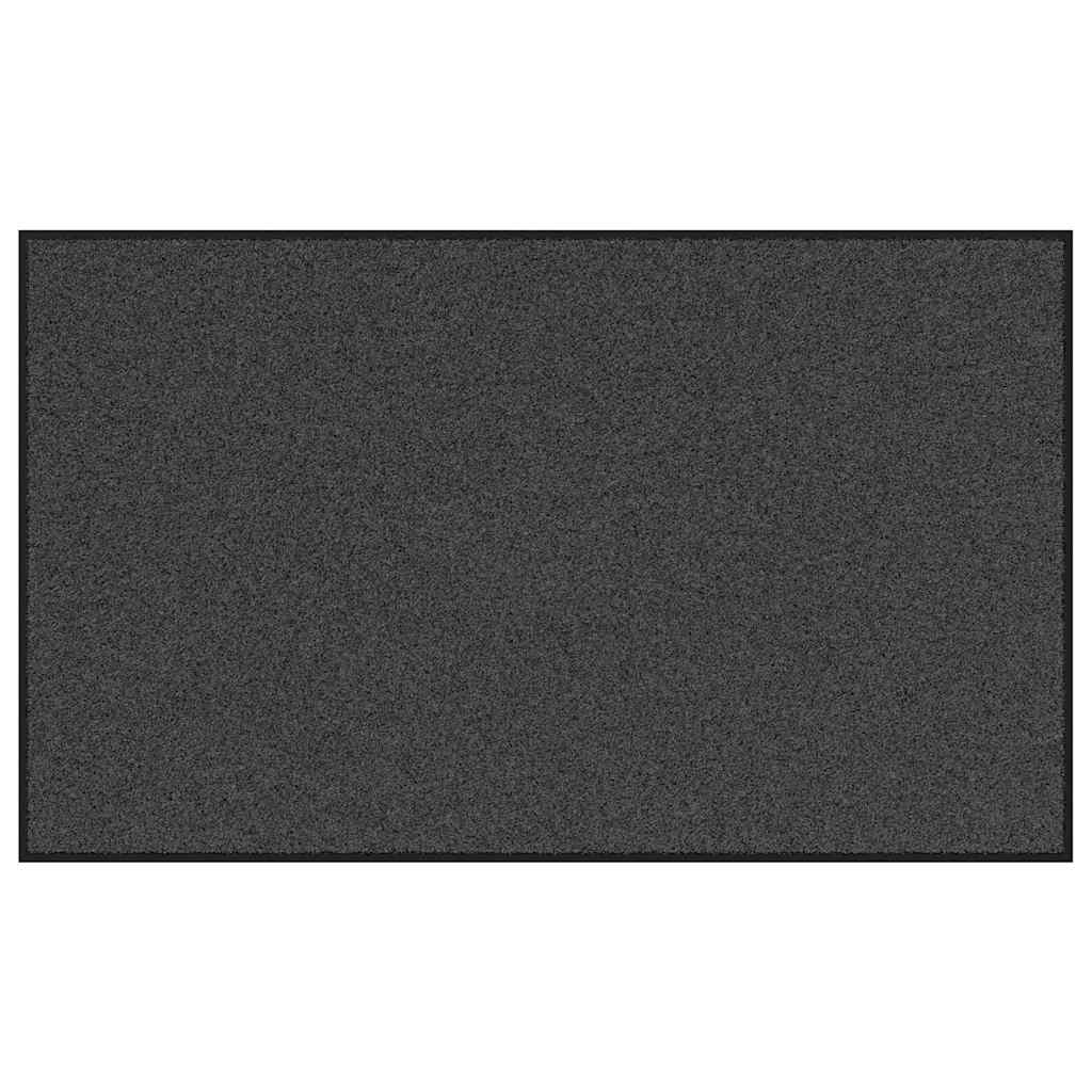 Tapete de Entrada Outros Antracite e Preto 90 x 150 cm