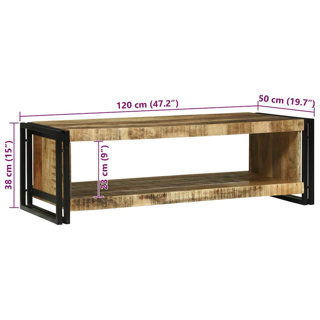 Mesa de centro 120 x 50 x 38 cm