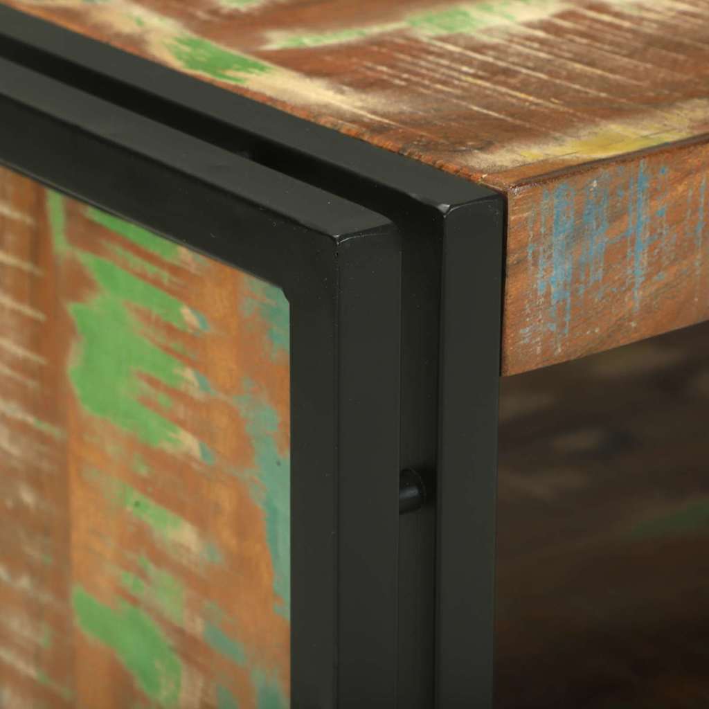 Mesa de centro 90 x 50 x 38 cm Madeira recuperada maciça