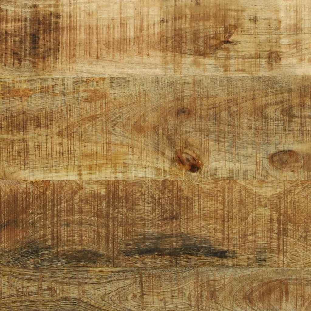 Mesa de centro Castanho Madeira de mangueira maciça