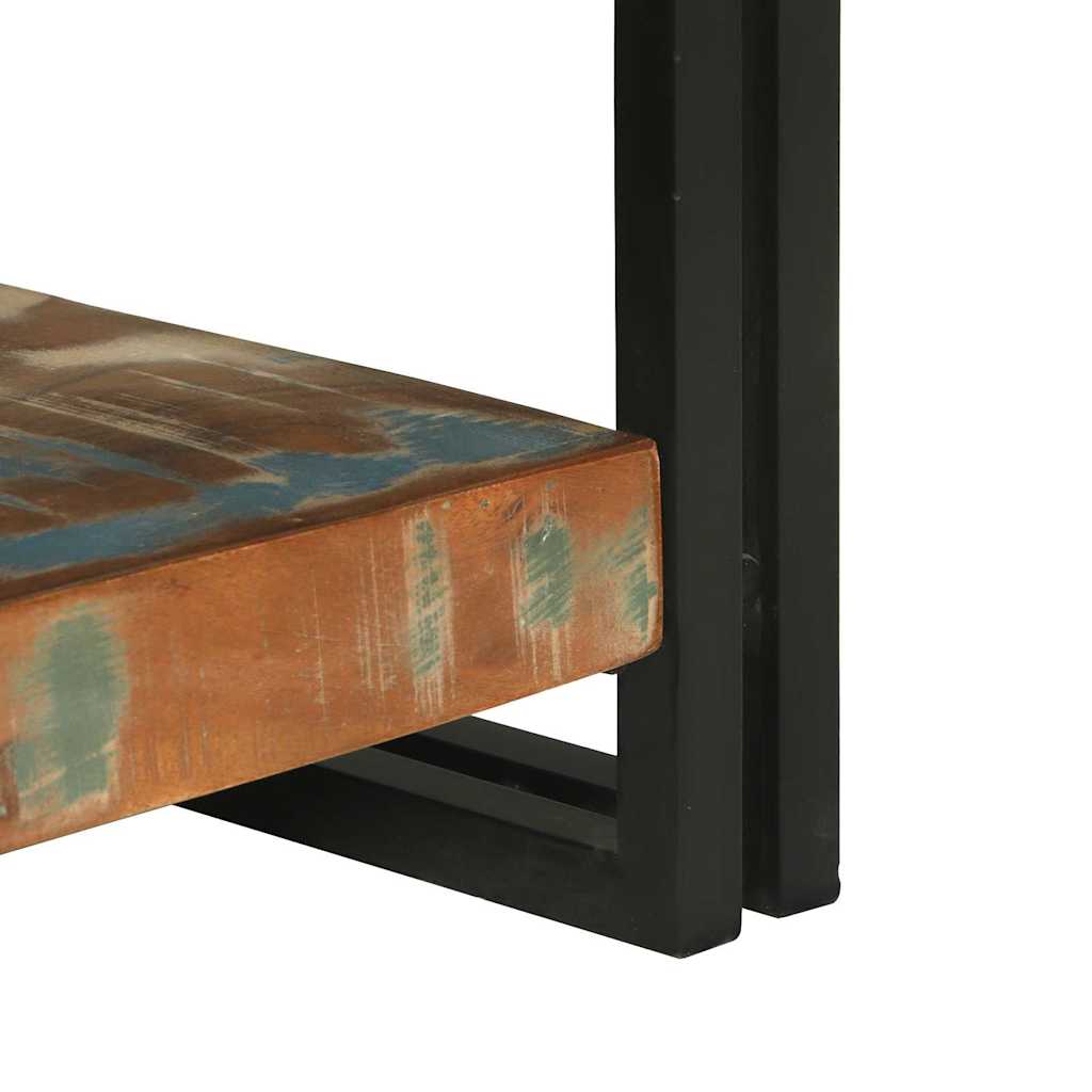 Mesa de centro Multicolor Madeira recuperada maciça