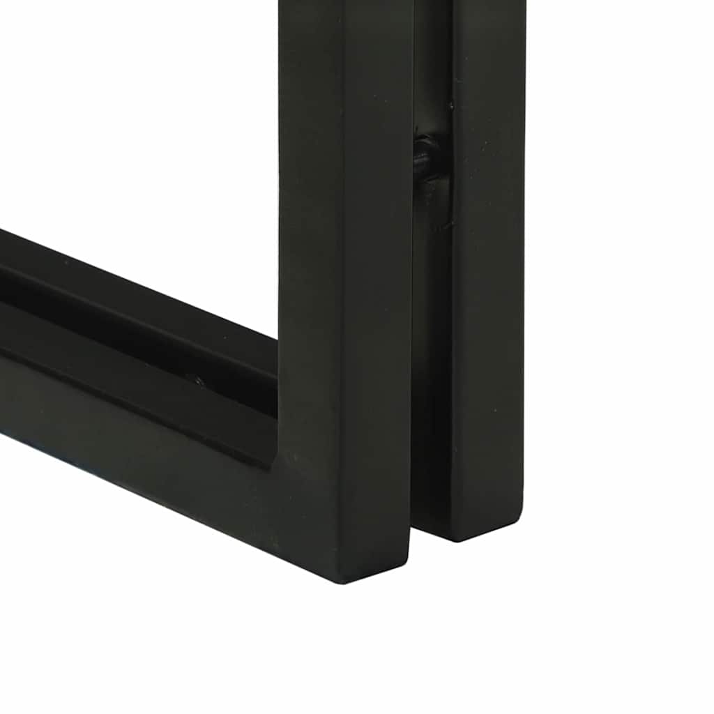 Mesa de centro 2 pcs Castanho Madeira de acácia maciça