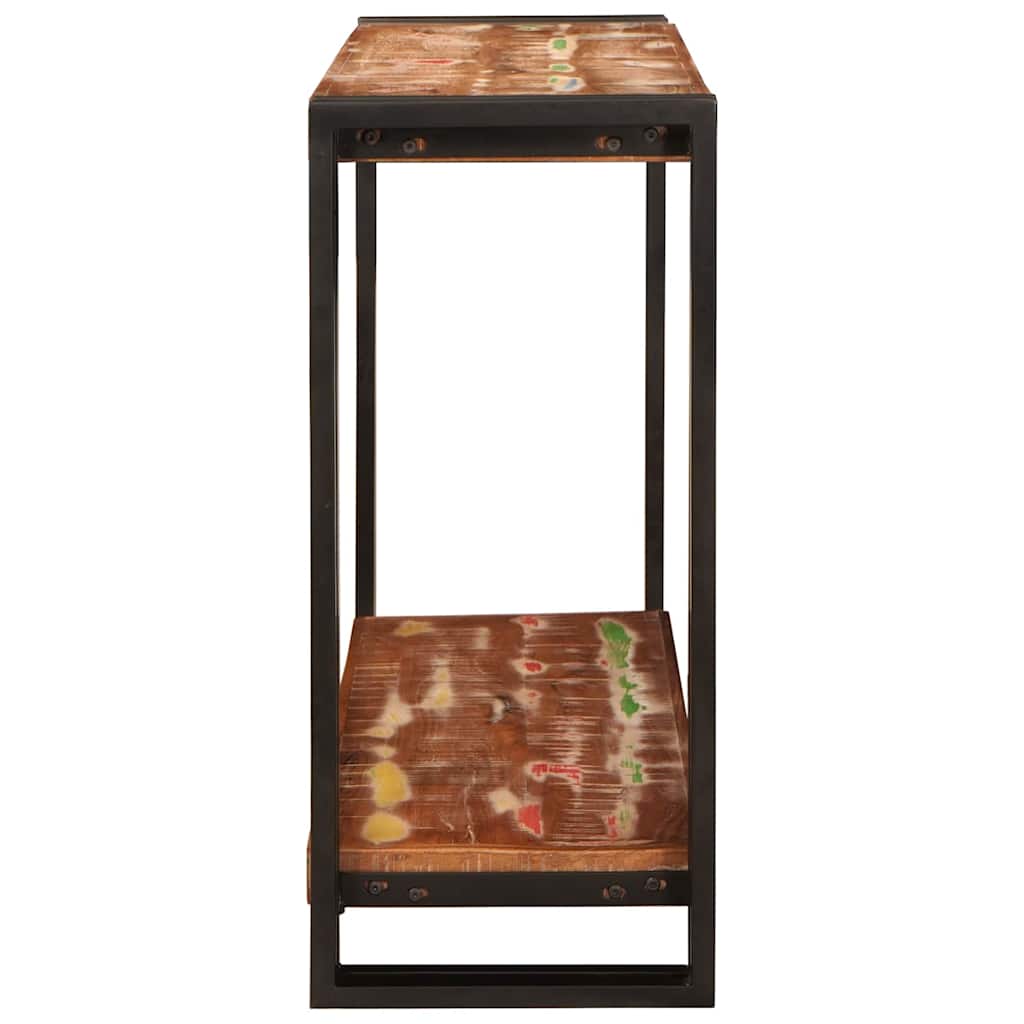 Aparador Multicolor 90 x 33 x 75 cm Madeira recuperada maciça