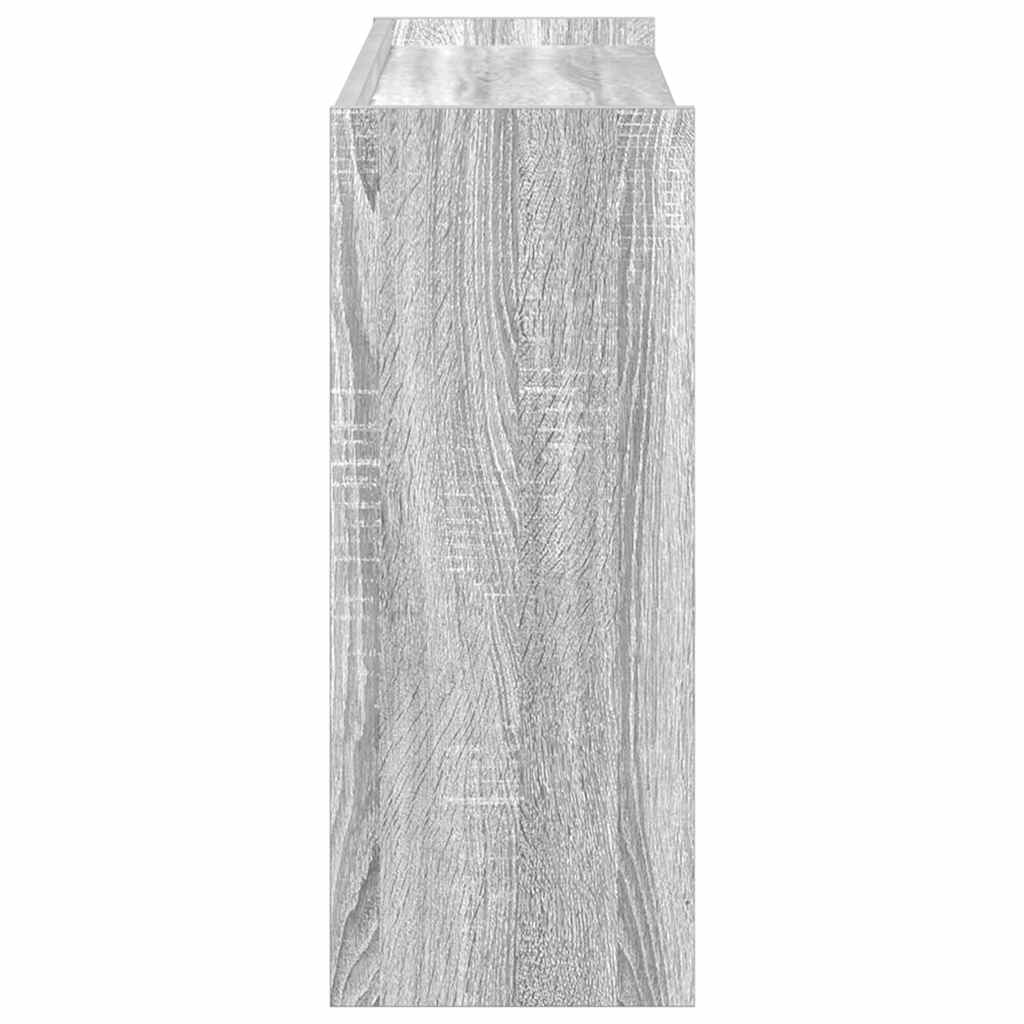 Sapateira 80x25x62 cm derivados de madeira cinzento sonoma