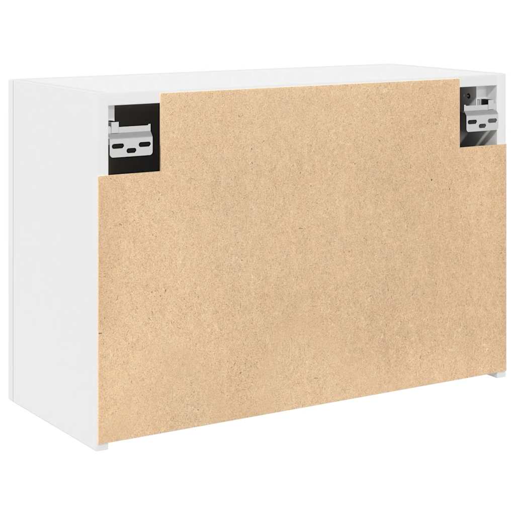 Armário parede p/ casa banho 60x25x40 cm deriv. madeira branco