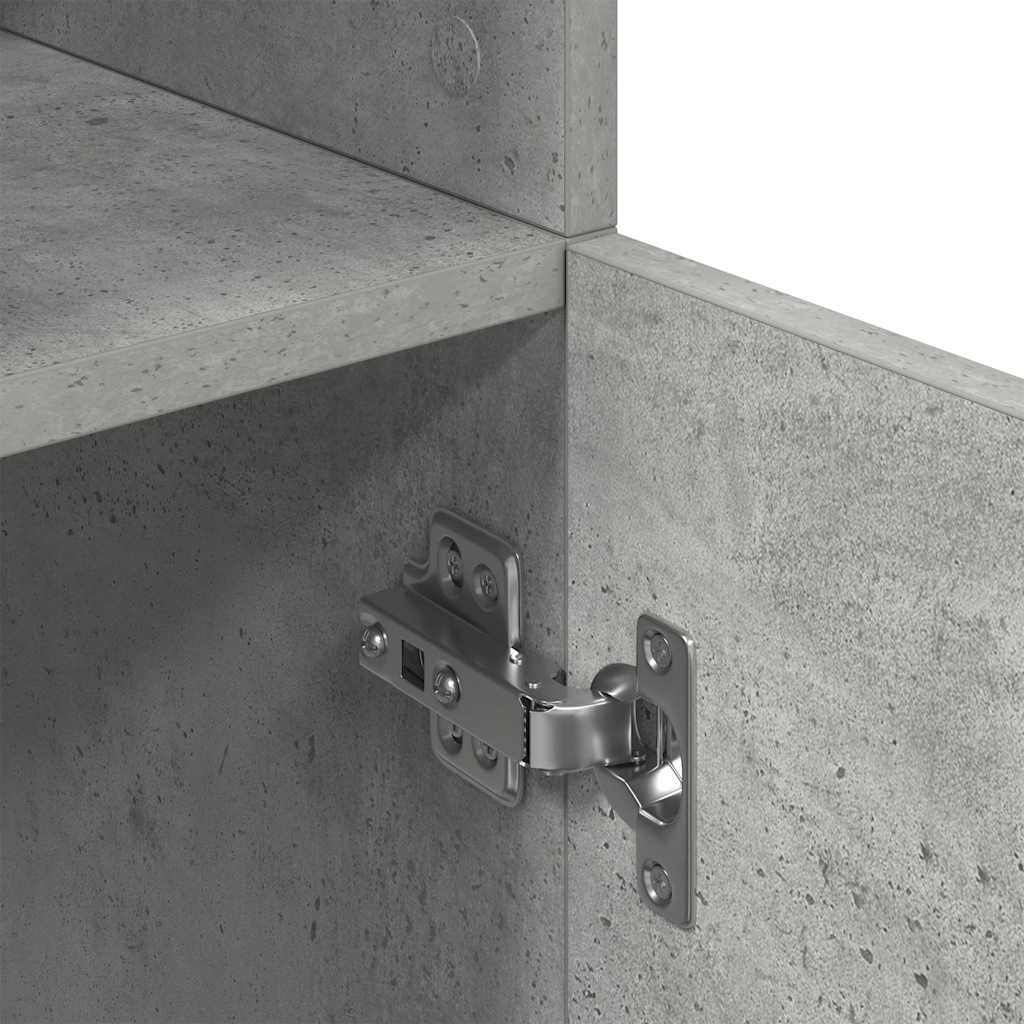 Armário de cozinha derivados de madeira cinzento sonoma