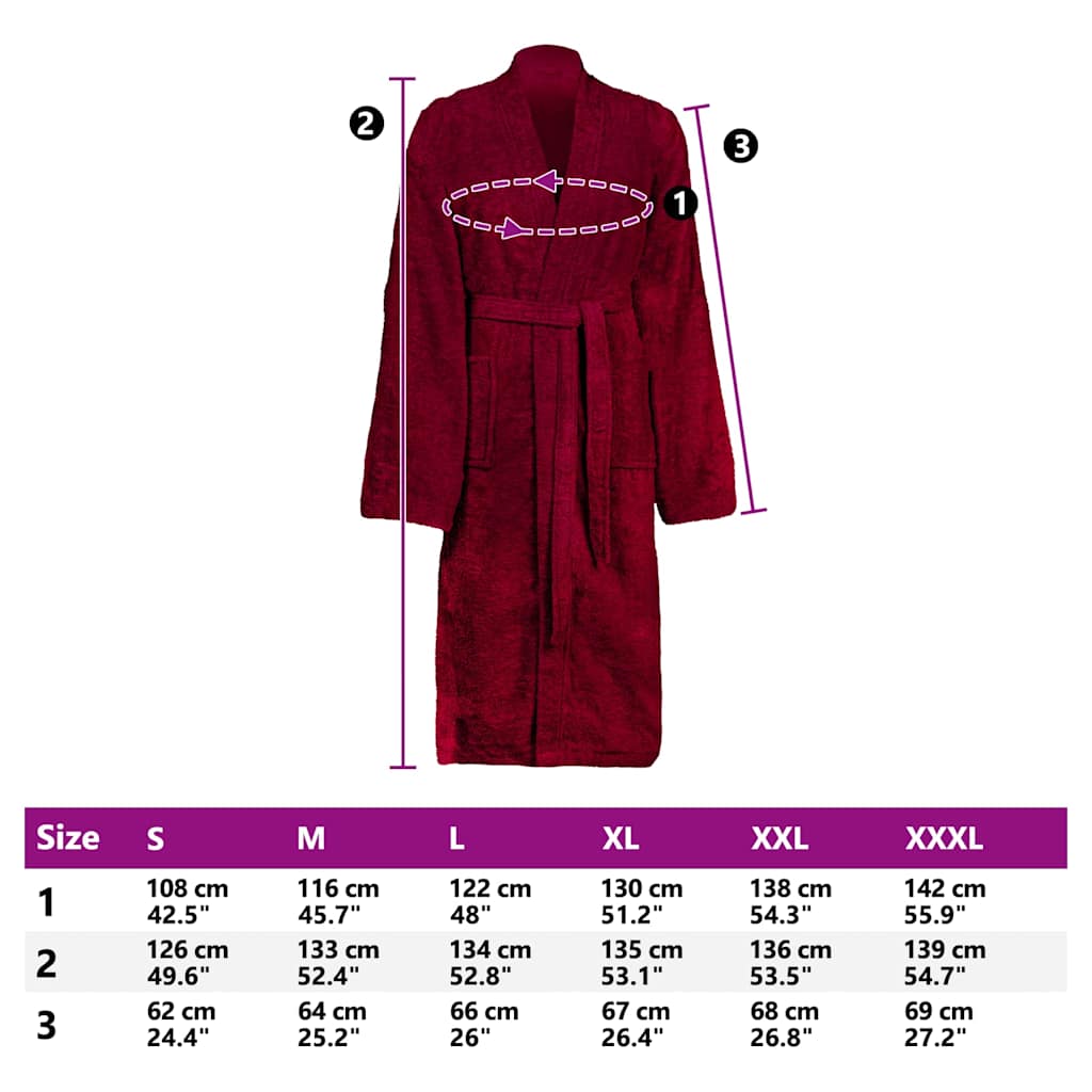 Roupão de banho KINN xxxl Algodão