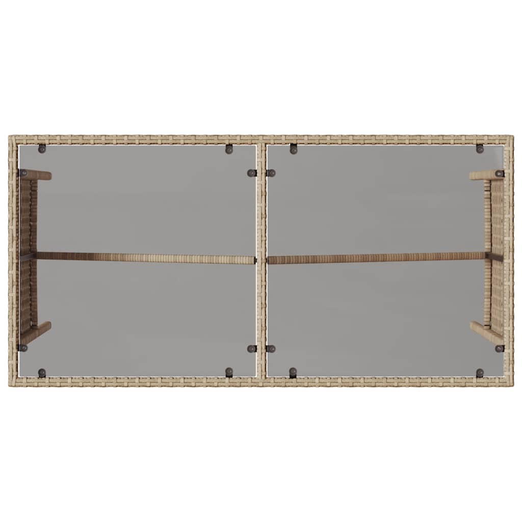 3 pcs conjunto de jantar p/ jardim com almofadões vime PE bege