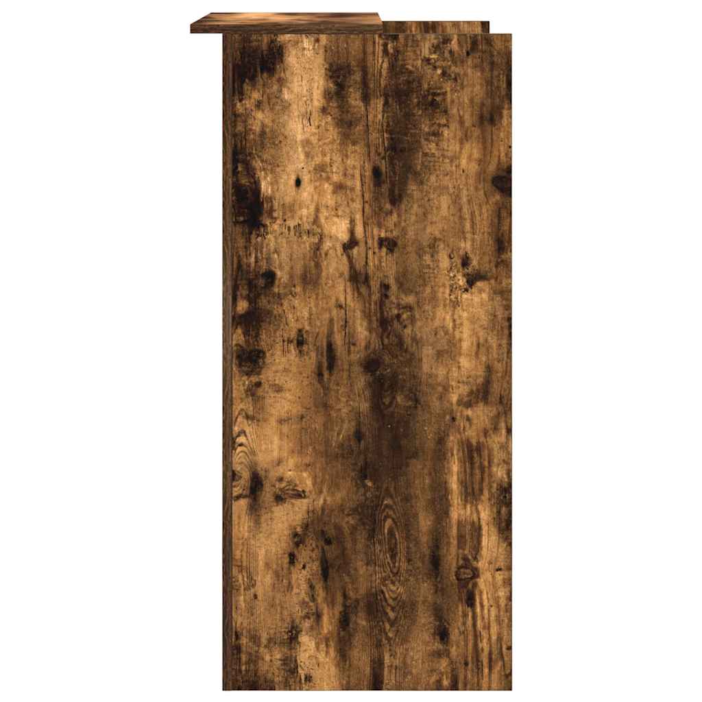 Balcão recepção 55x50x103,5 cm deriv. madeira carvalho fumado