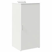 Armário de arrumação 50x45x103,5 cm derivados de madeira branco
