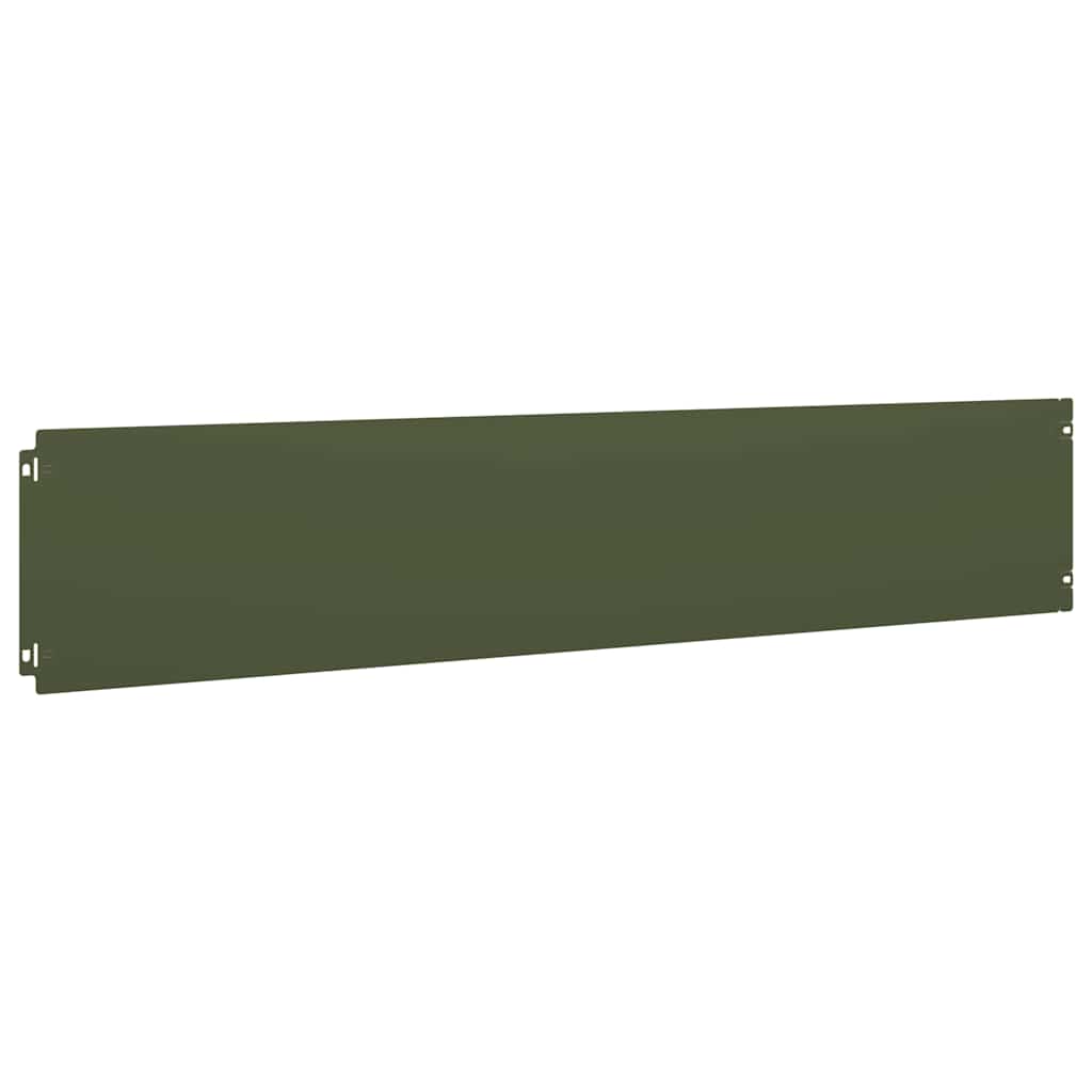 Orlas relva 30 pcs verde azeitona 20x103 cm aço laminado a frio