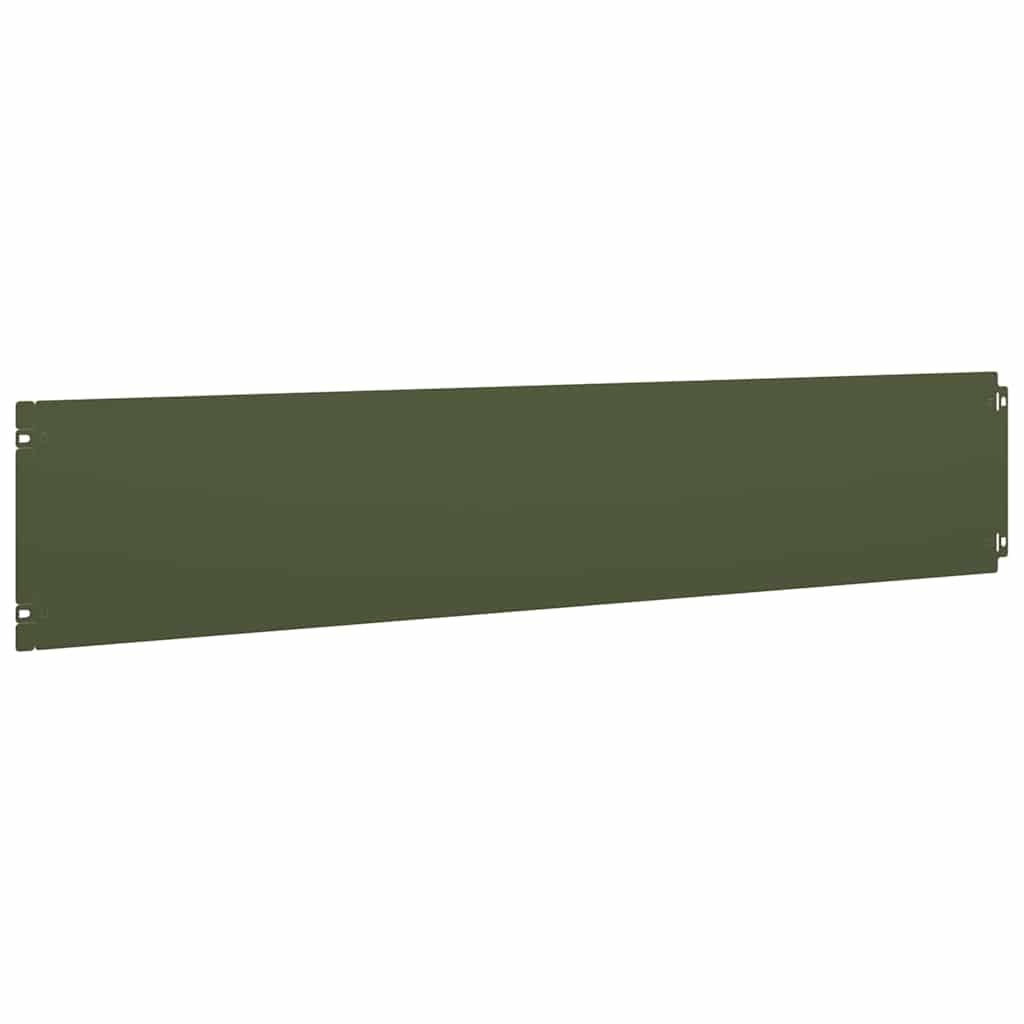 Orlas relva 30 pcs verde azeitona 20x103 cm aço laminado a frio