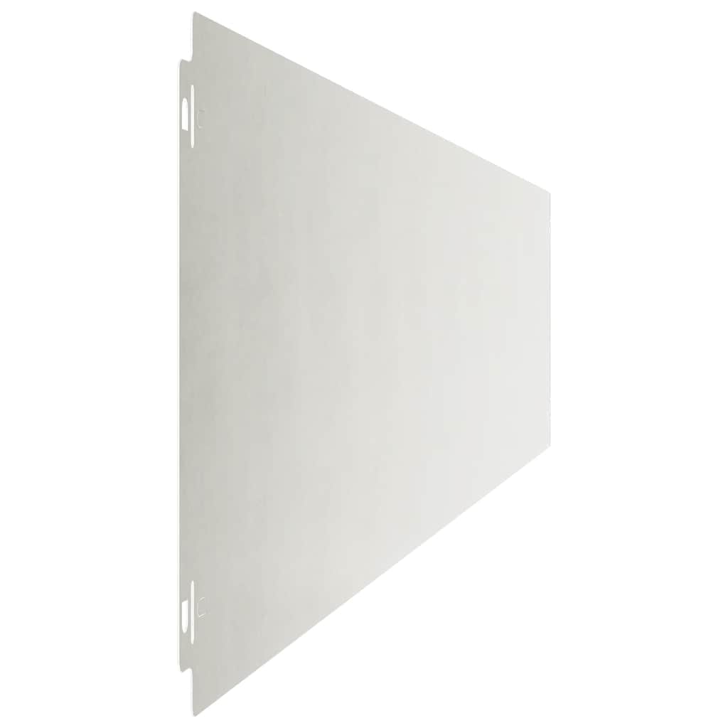Orlas de relva 30 pcs 20x103 cm aço inoxidável