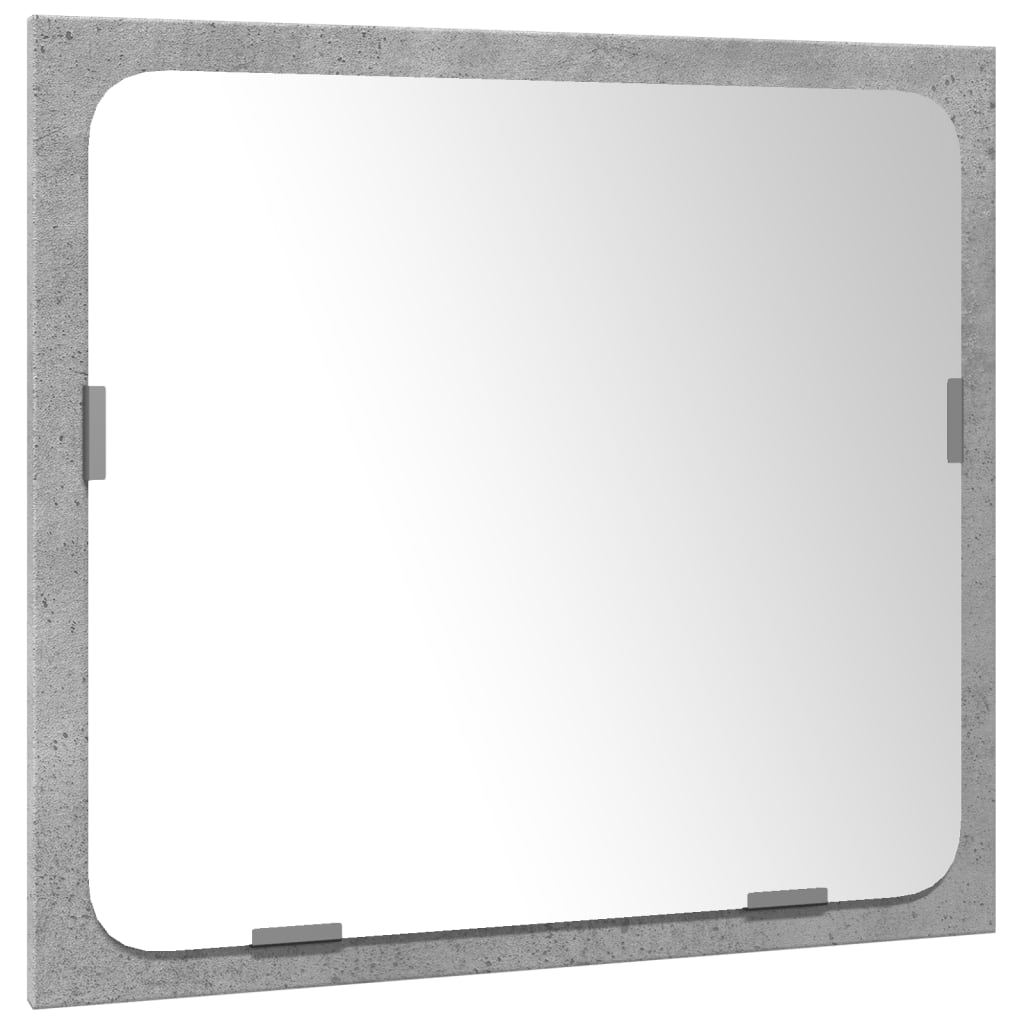 3 pcs conj. móveis casa banho derivados madeira cinza cimento