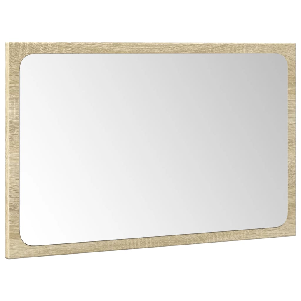 3 pcs conj. móveis casa banho derivados madeira carvalho sonoma