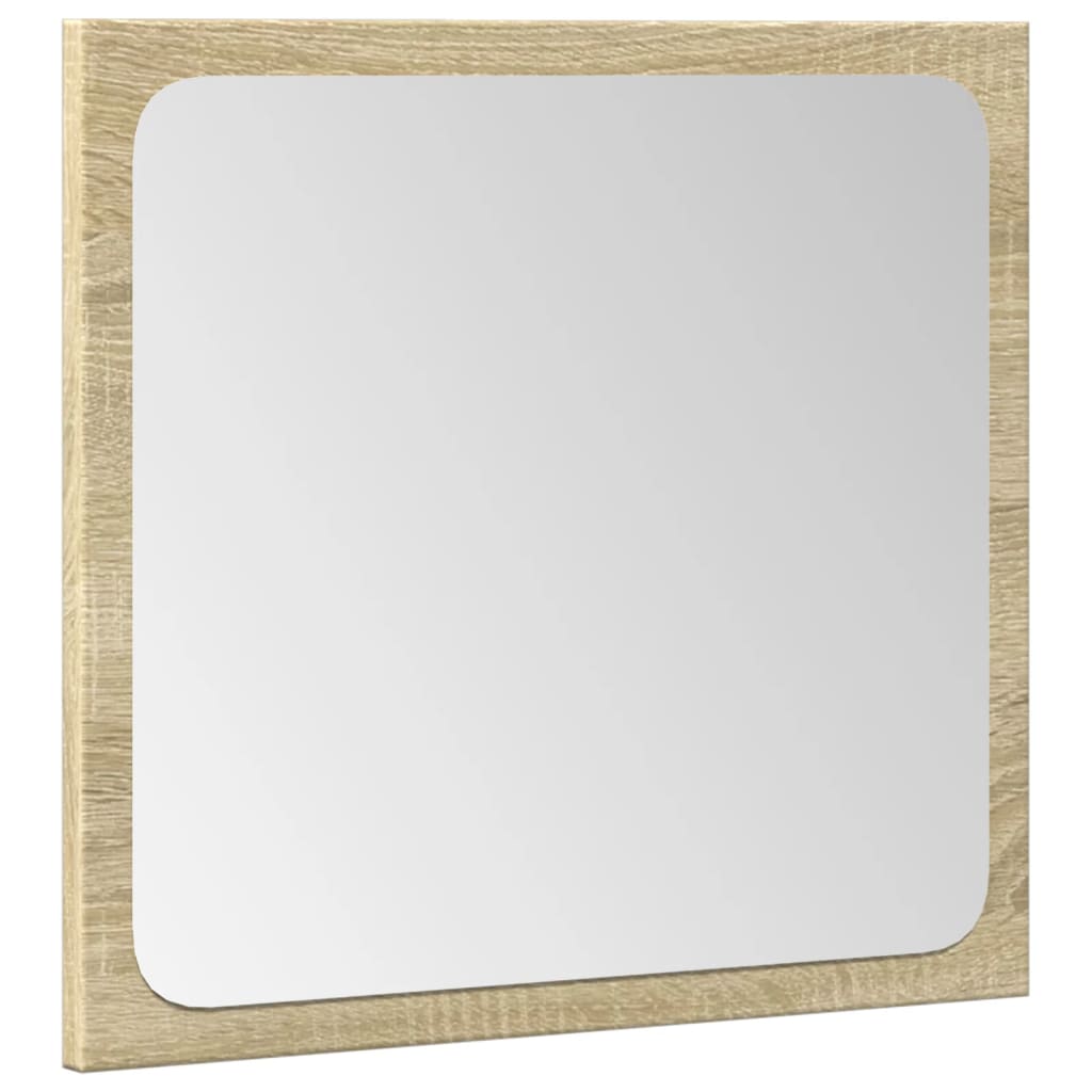 4 pcs conj. móveis casa banho derivados madeira carvalho sonoma