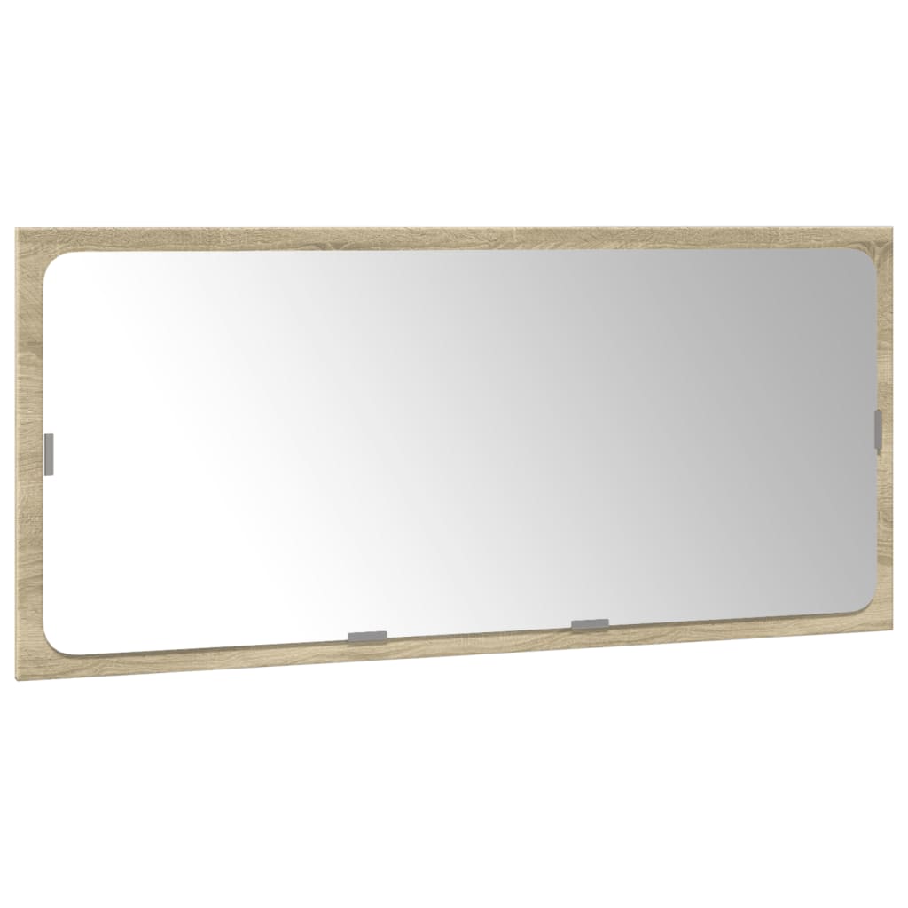 3 pcs conj. móveis casa banho derivados madeira carvalho sonoma