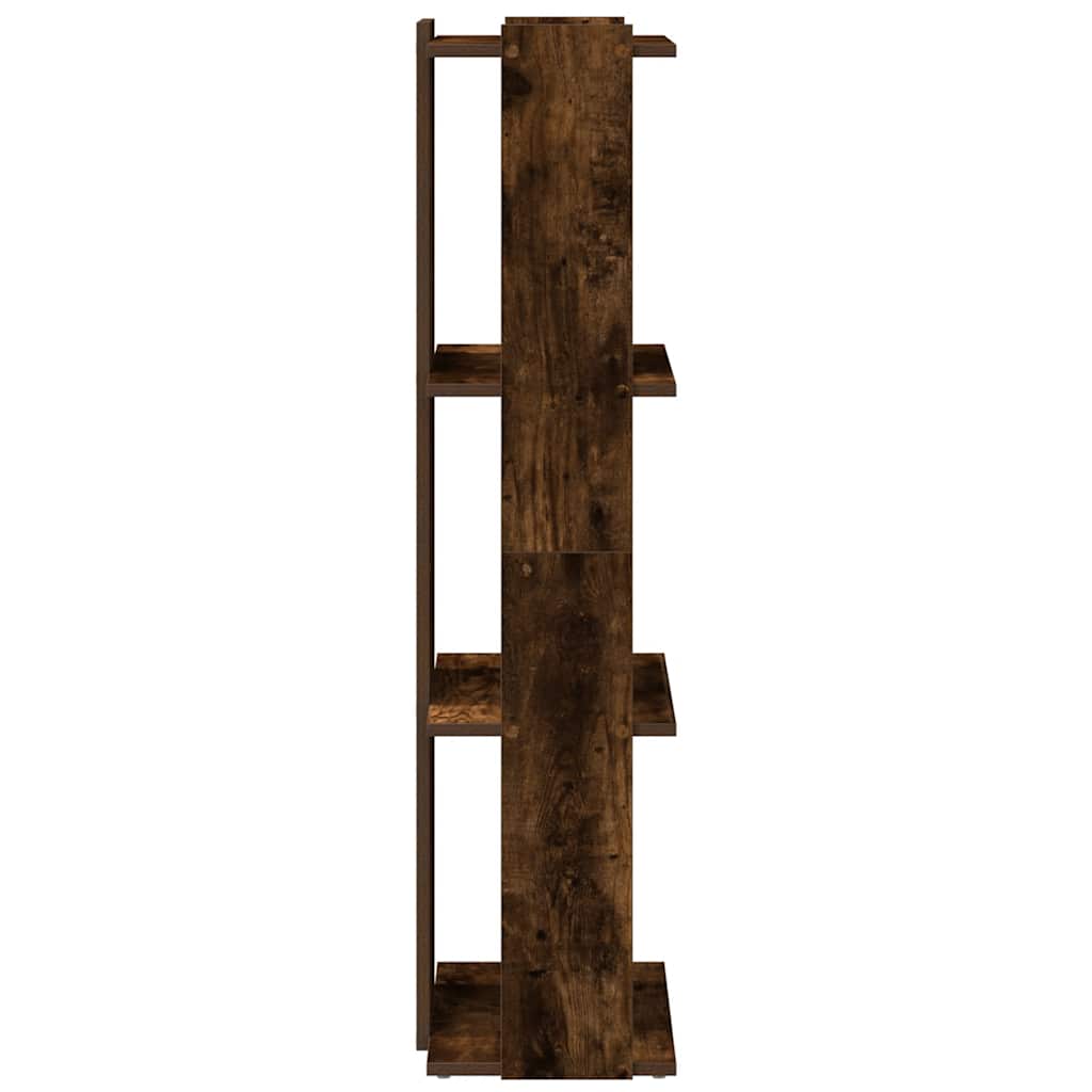 Estante c/ 3 prateleiras derivados de madeira carvalho fumado