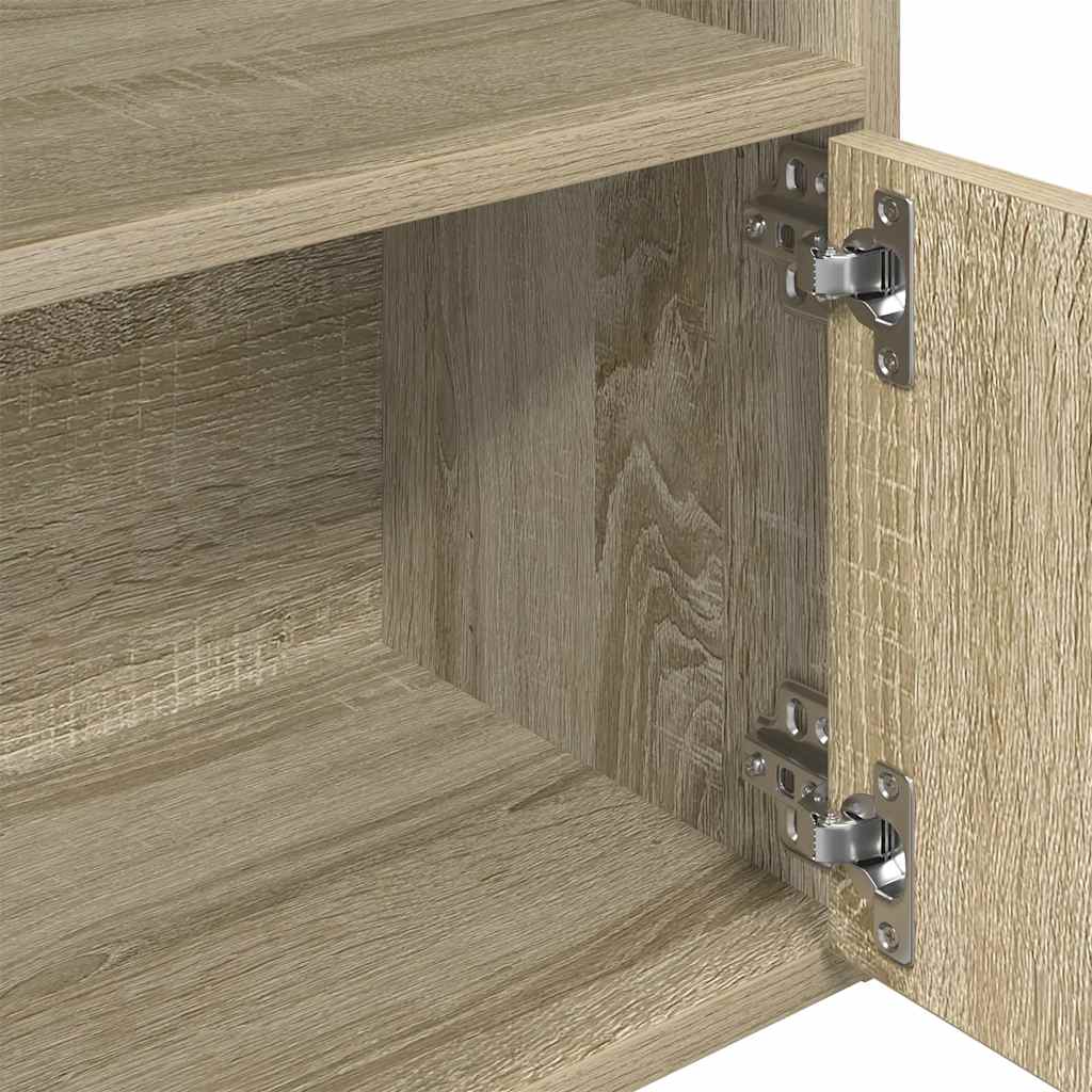 Estante 31x24x127 cm derivados de madeira carvalho sonoma