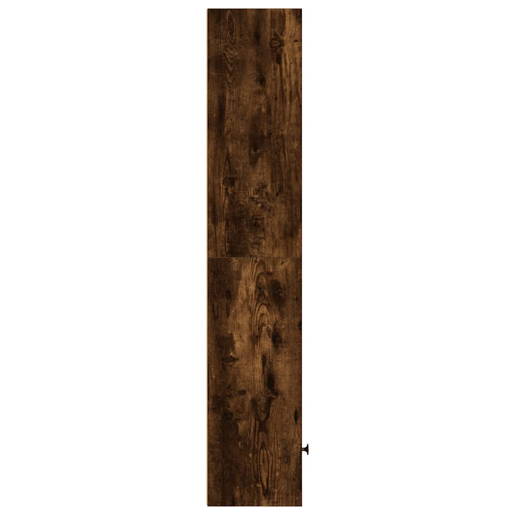 Estante 31x24x127 cm derivados de madeira carvalho fumado