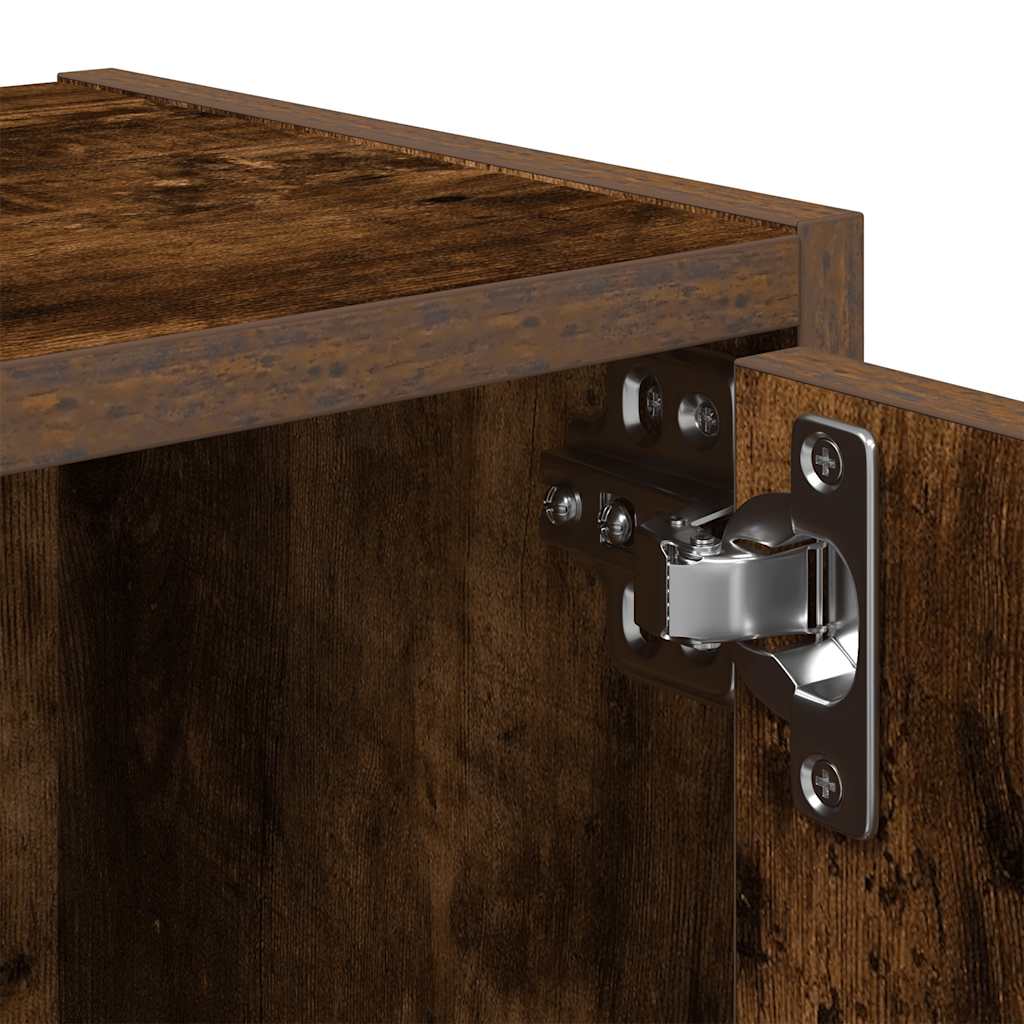 Estante 40x24x77 cm derivados de madeira carvalho fumado