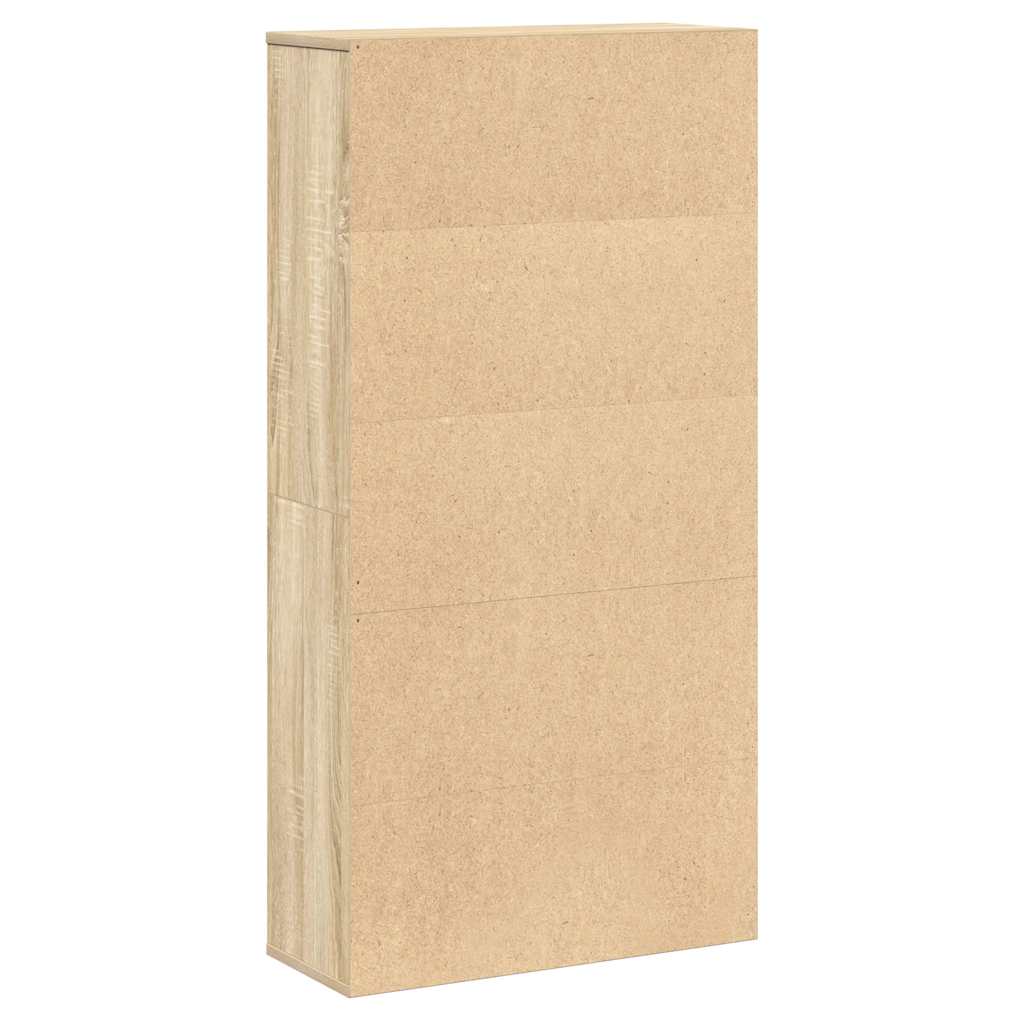 Estante 60x24x120 cm derivados de madeira carvalho sonoma