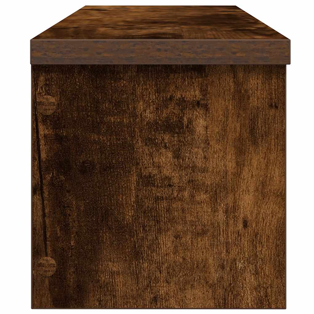 Rack de cozinha empilhável carvalho fumado madeira engenheirada