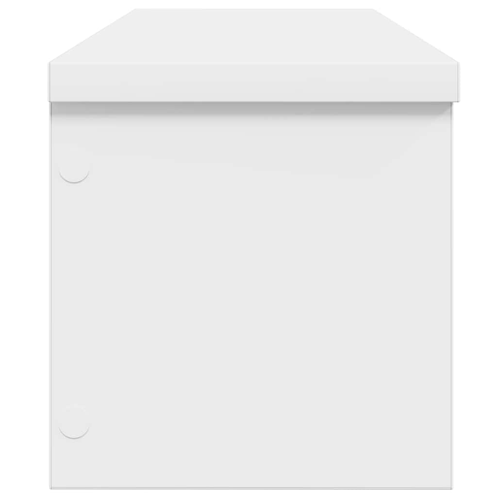 Rack de cozinha empilhável branco madeira engenheirada