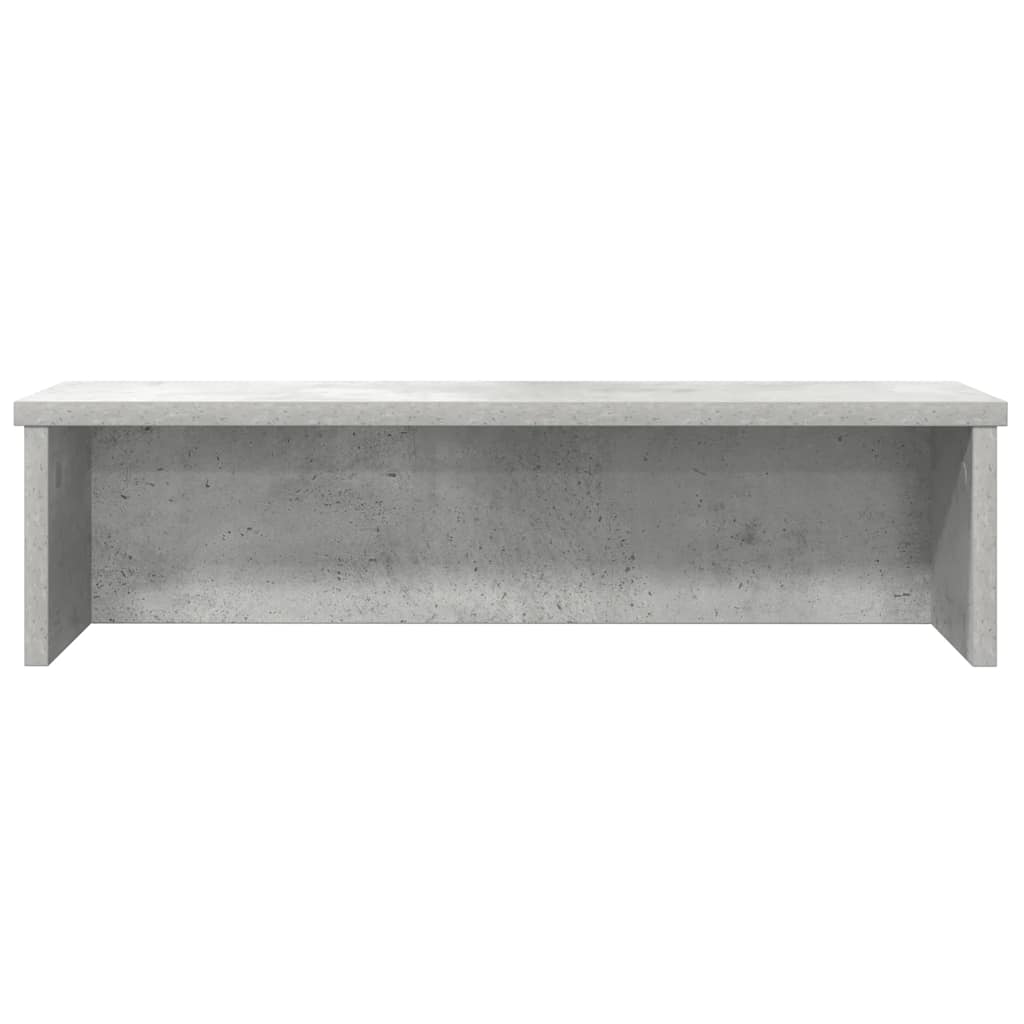 Racks de cozinha empilhável 2 pcs concreto cinza 60x15x16 cm