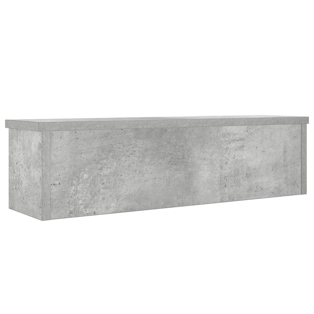 Racks de cozinha empilhável 2 pcs concreto cinza 60x15x16 cm
