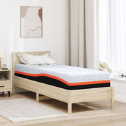 Colchão Branco e Cinza 80 x 200 cm Espuma de Memória