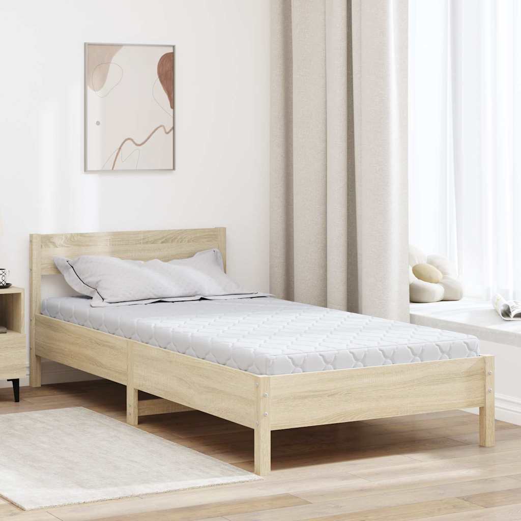 Colchão com Camada de Coco Branco 200 x 100 cm Espuma PU