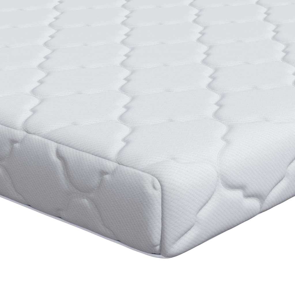 Colchão com Camada de Coco Branco 200 x 100 cm Espuma PU