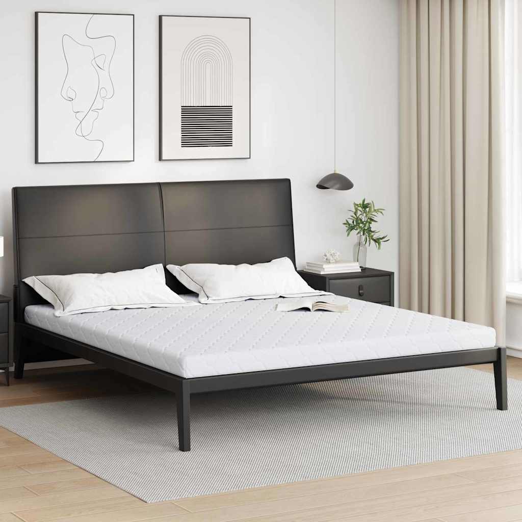 Colchão com Camada de Coco Branco 200 x 180 cm Espuma PU