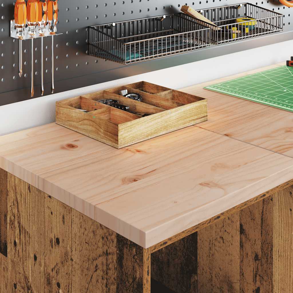 Armário de arrumação de garagem Madeira Velha 40x51x85 cm