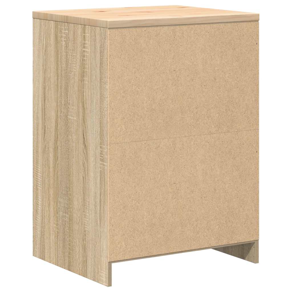 Armário de arrumação de garagem carvalho sonoma 60x51x85 cm