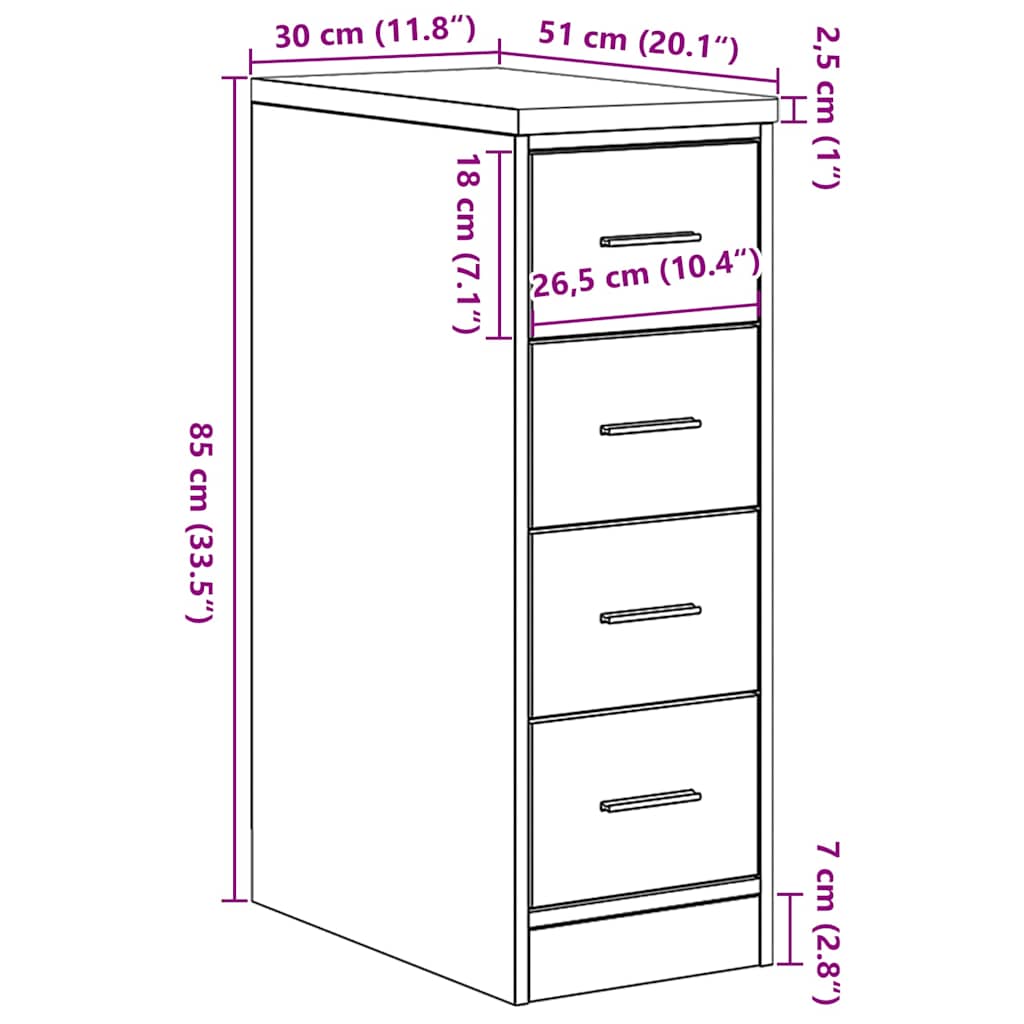 Armário de arrumação de garagem Preto 30x51x85 cm