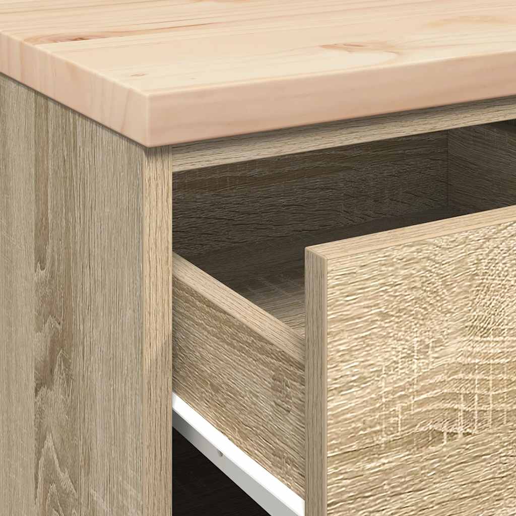 Armário de arrumação de garagem carvalho sonoma 40x51x85 cm