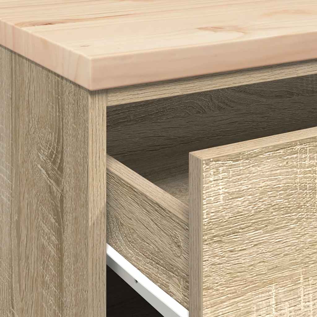 Armário de arrumação de garagem carvalho sonoma 60x51x85 cm