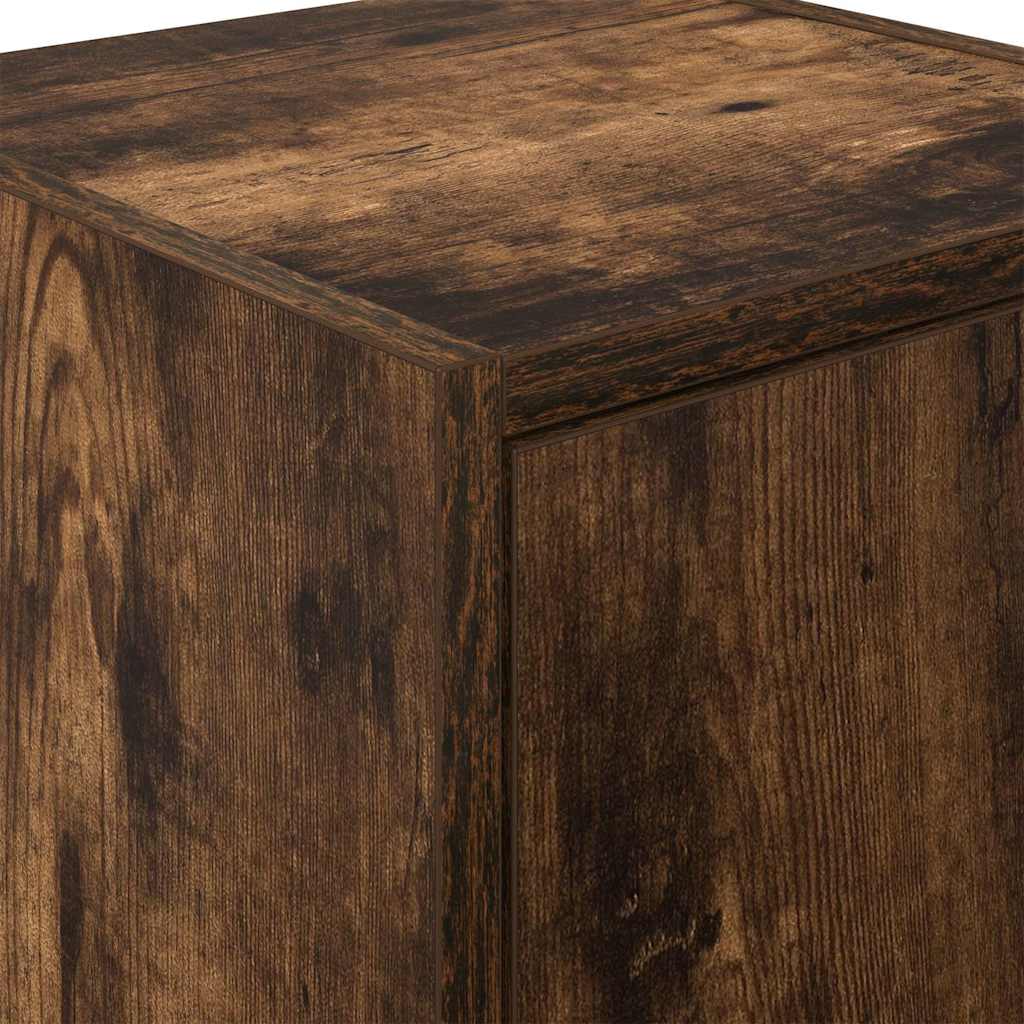 Armários de parede para garagem 2 pcs derivados de madeira