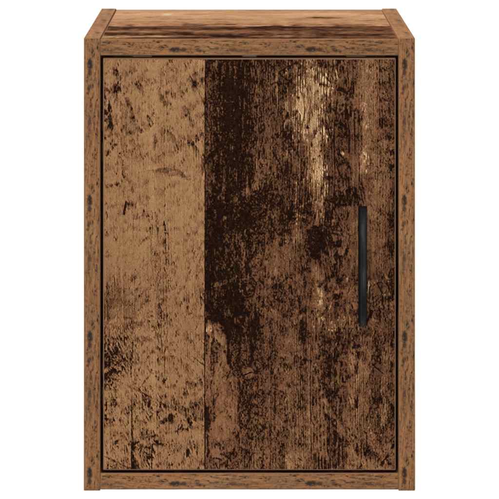 Armário de parede da garagem Madeira Velha madeira engenheirada