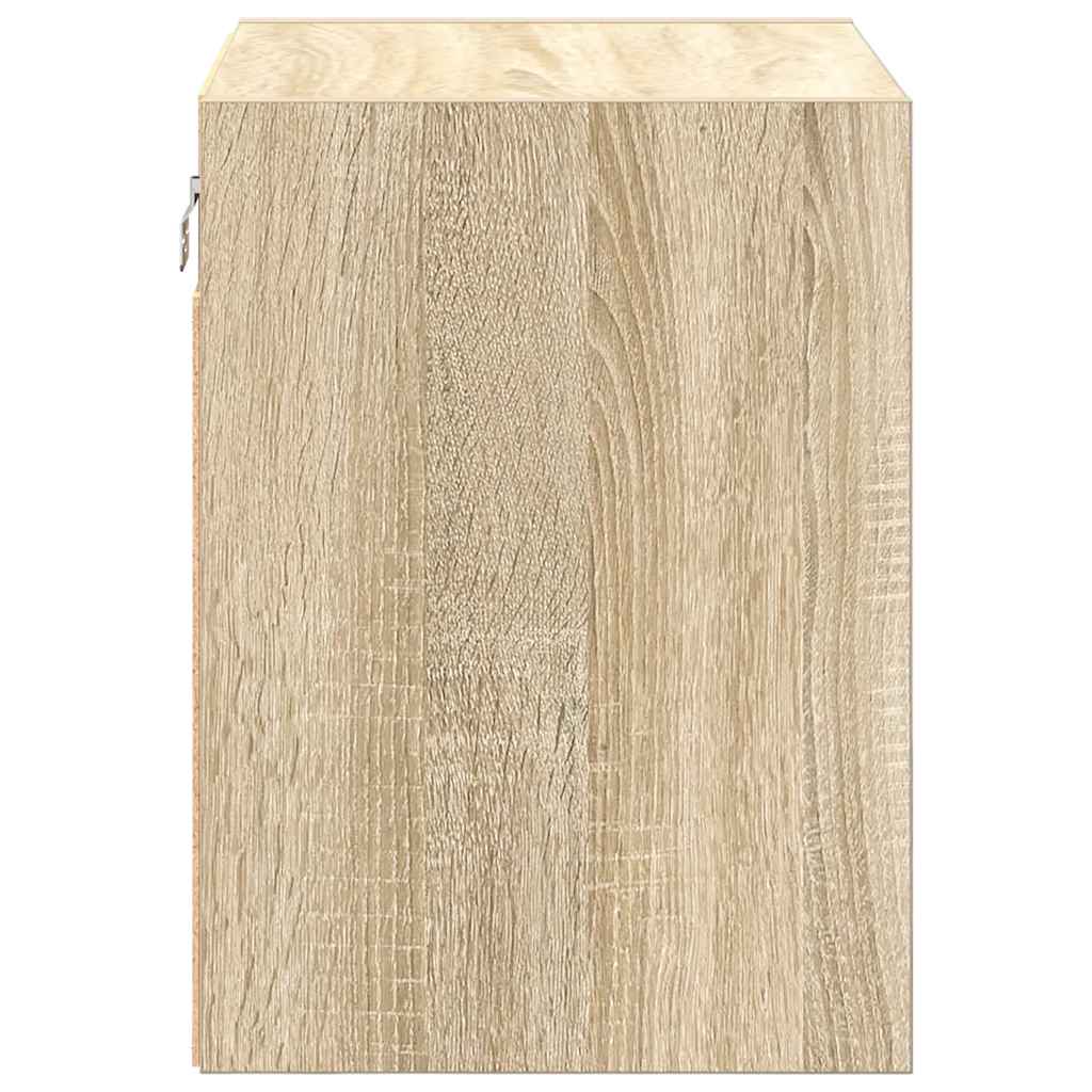 Armários de parede para garagem 2pcs derivados de madeira