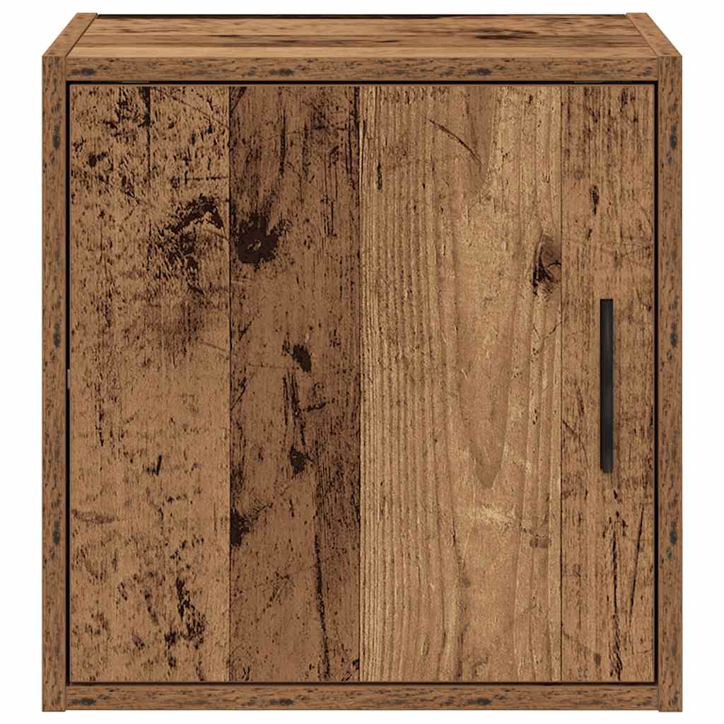 Armários de parede para garagem 2 pcs derivados de madeira