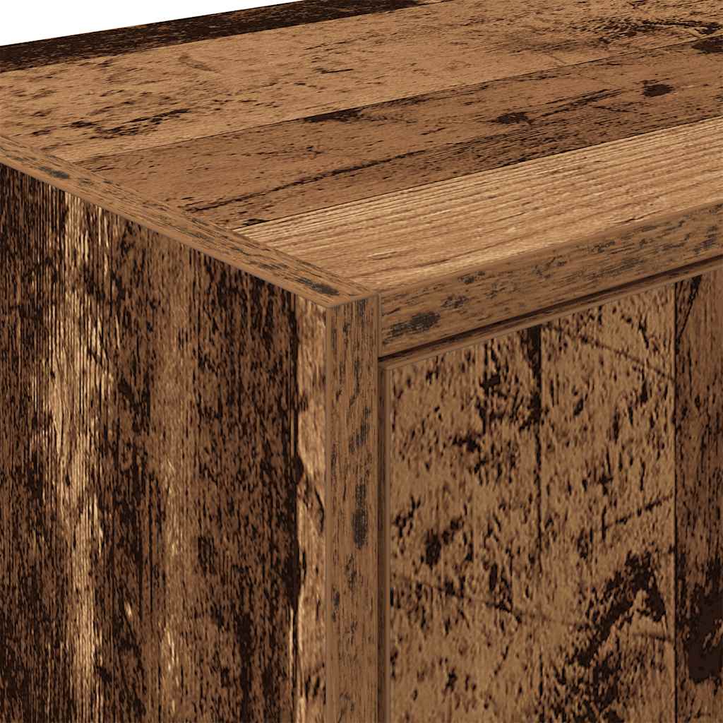 Armários de parede para garagem 2 pcs derivados de madeira