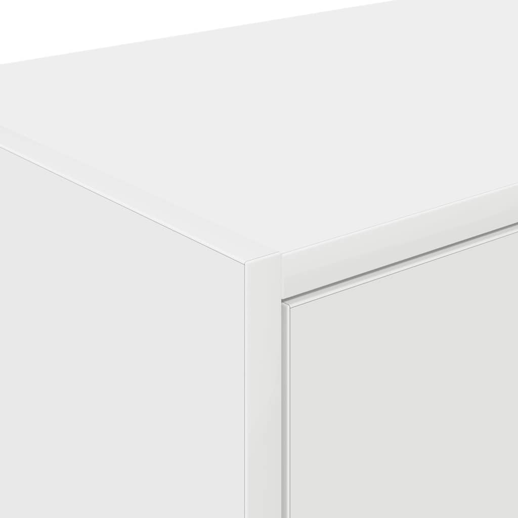 Armários de parede para garagem 2 pcs derivados de madeira