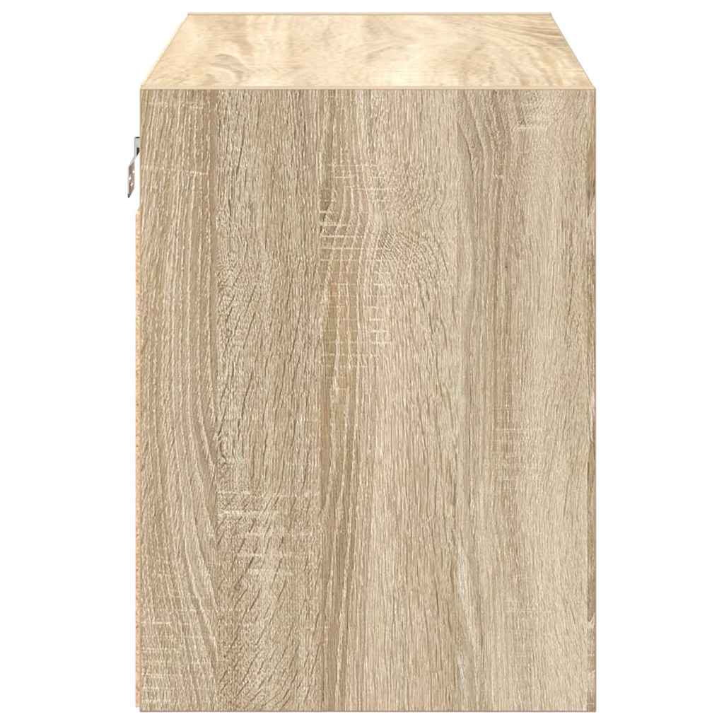 Armários de parede para garagem 2pcs derivados de madeira