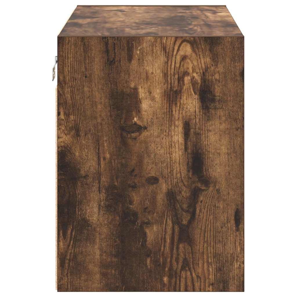 Armários de parede para garagem 2 pcs derivados de madeira