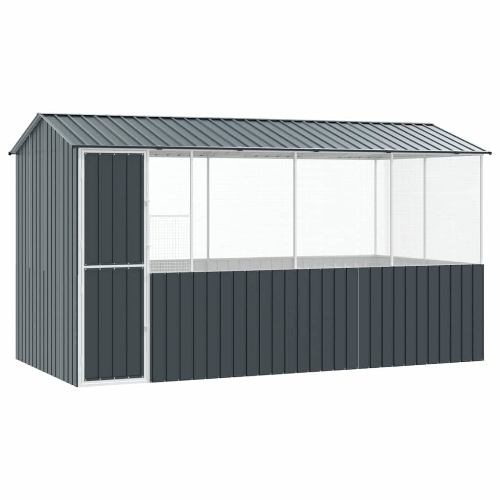 Gaiola para Pássaros Antracite 410 x 210 x 230 cm