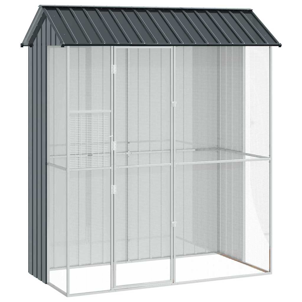 Gaiola para Pássaros Antracite 215 x 110 x 247 cm